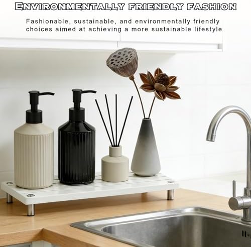 Durable Kitchen Sink Organizer, Instant Dry Sink Caddy