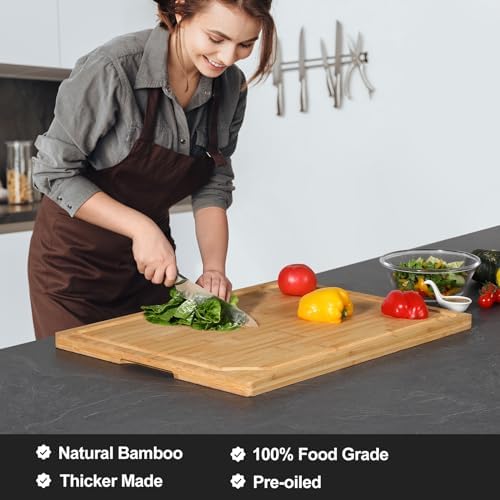 24 x 18 Extra Large Bamboo Serving Boards