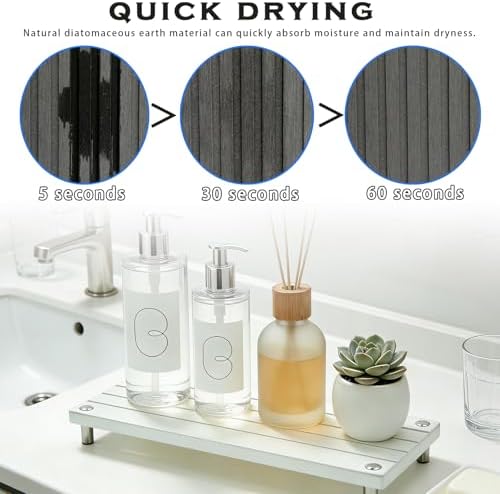Durable Kitchen Sink Organizer, Instant Dry Sink Caddy