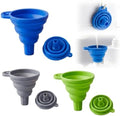 Kitchen Funnel Set 3 Pack, Food Grade Silicone Funnels