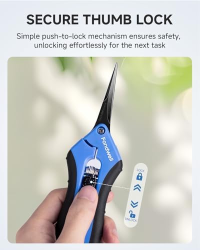 Fondwell 6.5" Small Pruning Shears