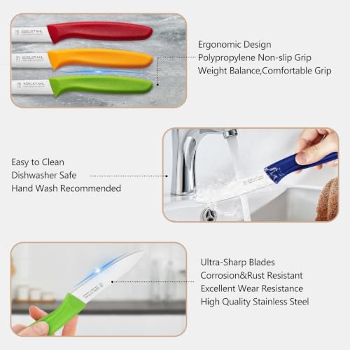 Small Paring Knife, Fruit&Vegetable Knife Set