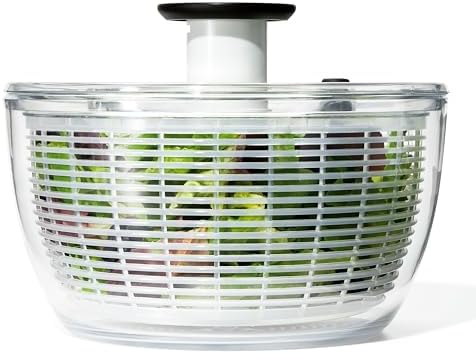 OXO Good Grips 6.22 Qt Salad Spinner, Vegetable Washer