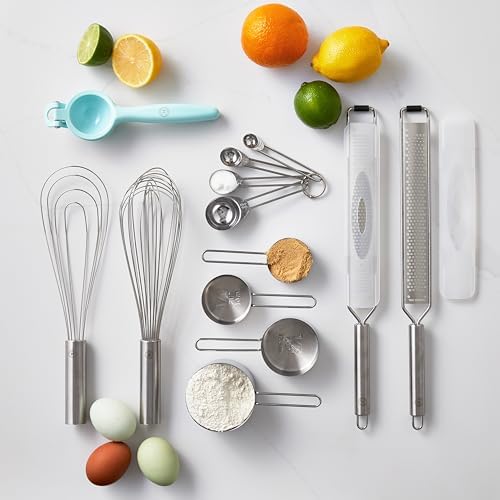 Martha Stewart Richburn 4-Piece Stainless Steel Measuring Cups Set – Durable