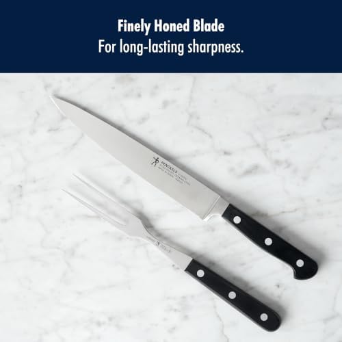 HENCKELS Classic Razor-Sharp 2-Piece Carving Set, German Engineered Informed by