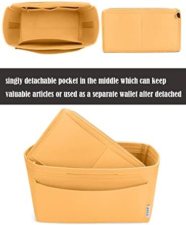 LEXSION Felt Purse Organizer Insert, Tote Bag Shaper Dividers