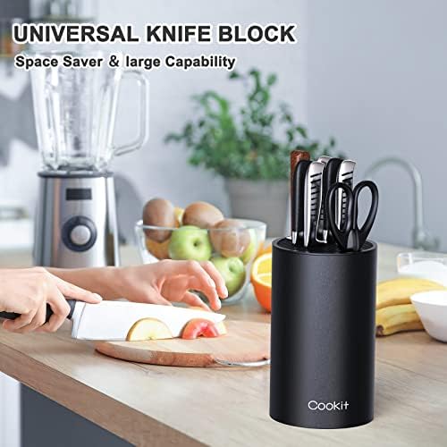 Knife Block Without Knives, Cookit Universal Round Knife Block Only, Detachable