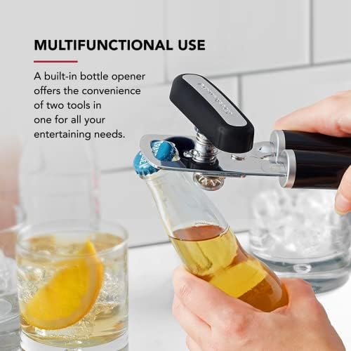 KitchenAid Classic Multifunction Can Opener and Bottle Opener Easy to Use