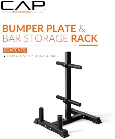 CAP Olympic Bumper Plate Tree Rack