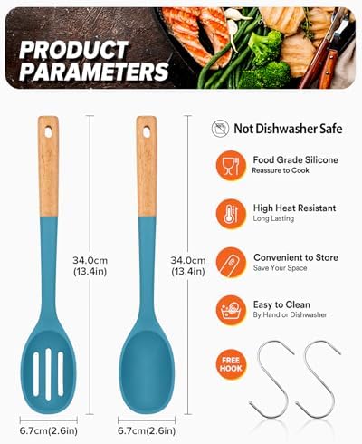 Badiano Silicone Cooking Spoons