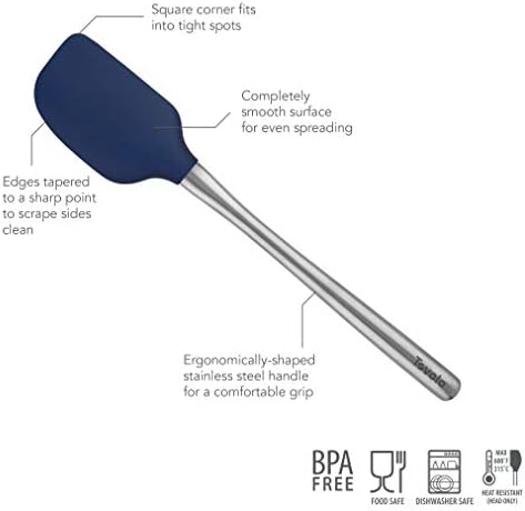 Tovolo Flex-Core Silicone Spatula Metal Handle