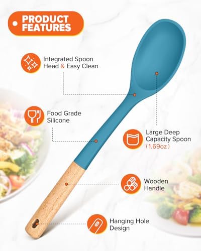 Badiano Silicone Cooking Spoons
