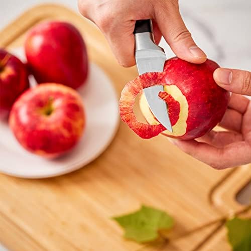 OAKSWARE Bird Beak Paring Knife, 2.75 Inch Razor-Sharp Pro Tourné Knife