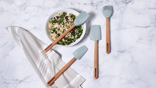 Le Creuset Silicone Signature Basting Brush, Sea Salt