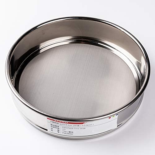 φ20×4.5cm 325 Mesh 304 Stainless Lab Sieves Economy Test Sieve 304 Stainless