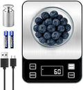 Full Waterproof Digital Scale IP67, 5kg Capacity 0.1g Accuracy Kitchen Scale