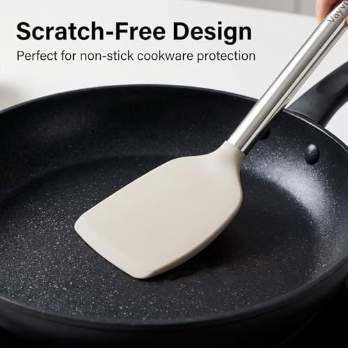 Vayvnt 4PCS Silicone Kitchen Cooking Utensils Set