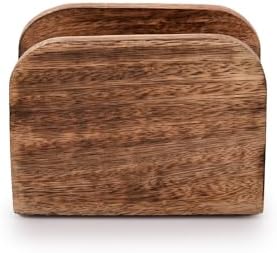 Samhita Burning Finish Mango Wood Napkin Holders