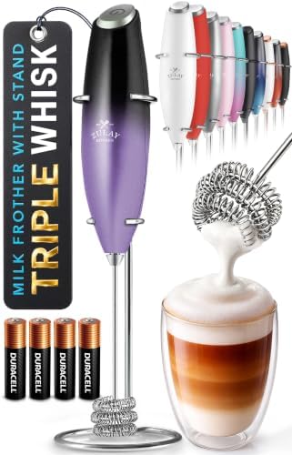 Zulay Kitchen Powerful Milk Frother Wand