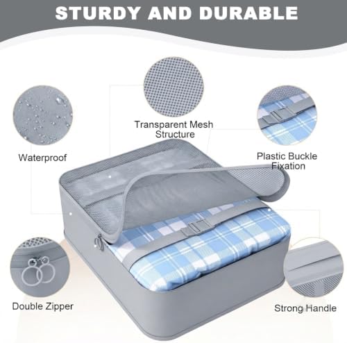 8/9 Set Packing Cubes for Travel, Suitcase Organizer Bags for Luggage