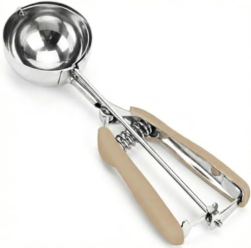 #12 Large Cookie Scoop, 5.3Tbsp/80ml/2.7oz Cookie Dough Scoop, Muffin Scoop