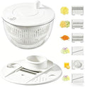 Ceruaxb Salad Spinner Chopper, 5.3 Qt Lettuce Dryer