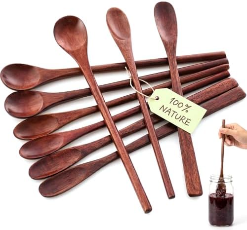 HANSGO Wooden Spoons for Eating
