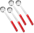 Teenyyou 4 Pcs Portion Control Serving Spoons Measuring Ladles