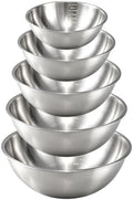 Gronivex Stainless Steel Mixing Bowls Set