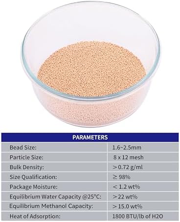 HFS Molecular Sieve Zeolite 8X12 Mesh Desiccant Beads Reusable