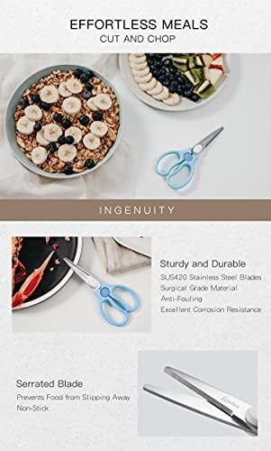 Simba Premium Portable Safety Food Scissors
