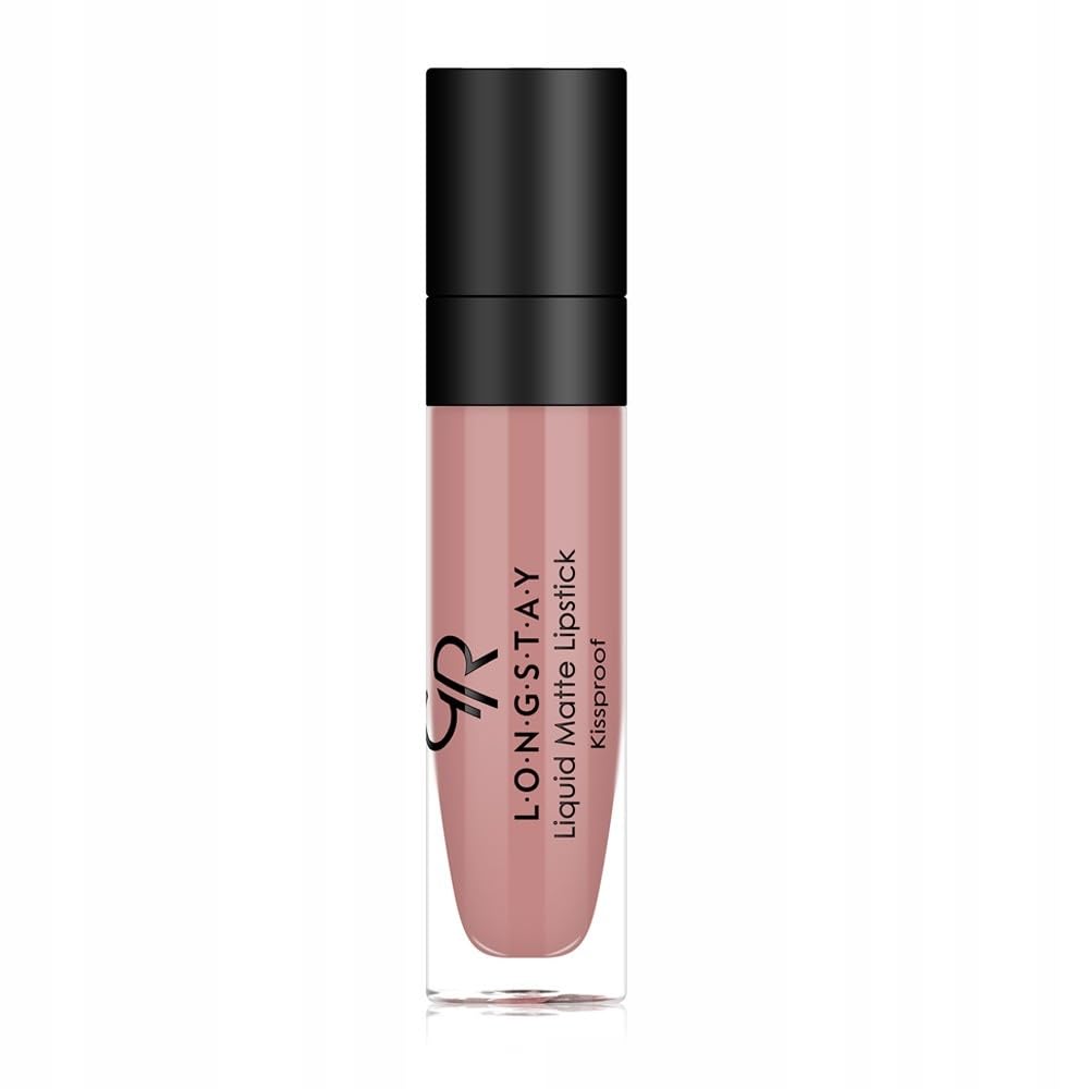 Golden Rose Matte Lipstick Crayon - Moisturizing, Paraben-Free Cosmetics