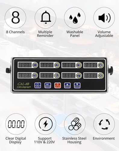QWORK Digital Kitchen Timer