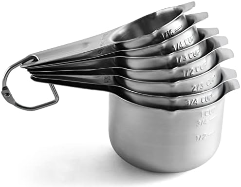 Spring Chef Stainless Steel Measuring Cups Set of 7