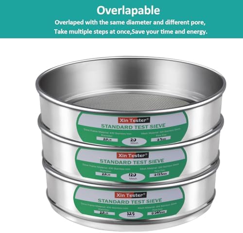 80 mesh Standard Mesh Lab Sieves Laboratory Sample Test Analysis Sieve