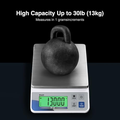 Polit Digital Kitchen Scale, Commercial Grade