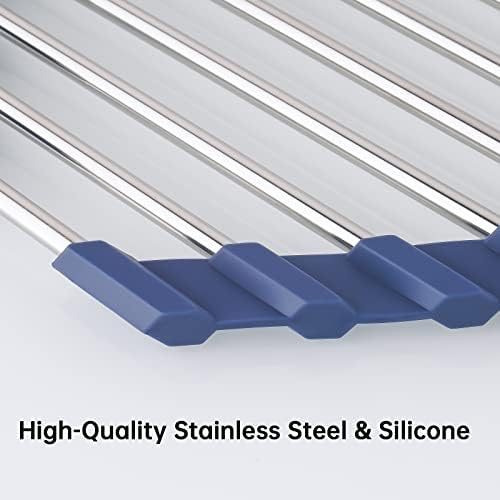 Tomorotec Triangle Roll-Up Dish Drying Rack
