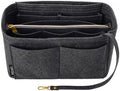 OPPOSHE Purse Organizer Insert for Handbags, Softened Felt Bag Insert Organizer