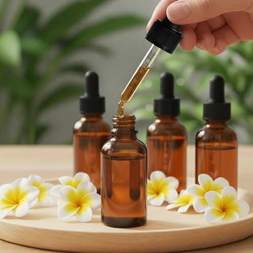 2 Pack Amber Dropper Bottle 1 oz