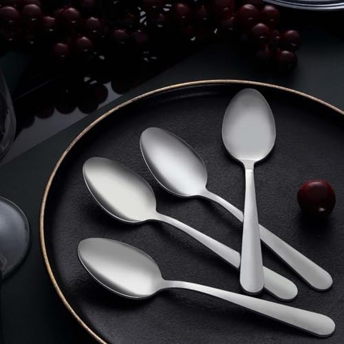 Unokit 24 Pieces Dinner Spoons Set Silverware