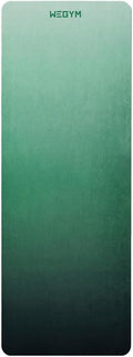 4mm Cushioned Exercise Mat for Yoga & Pilates - Anti Slip, Polyurethane with Suede Top & Carrying Strap