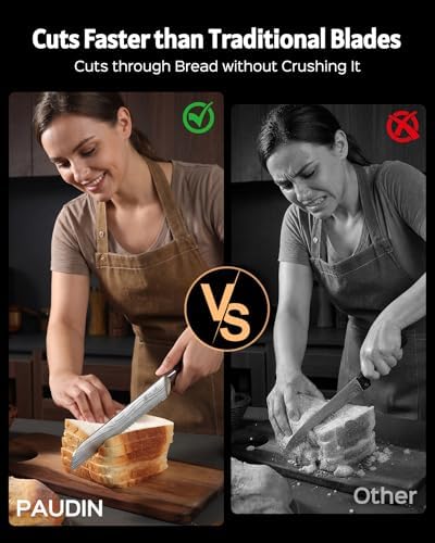 PAUDIN Bread Knife, Gift Box