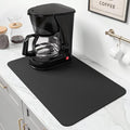 PoYang 17x12 Inch Coffee Mat, Small Dish Drying Mat