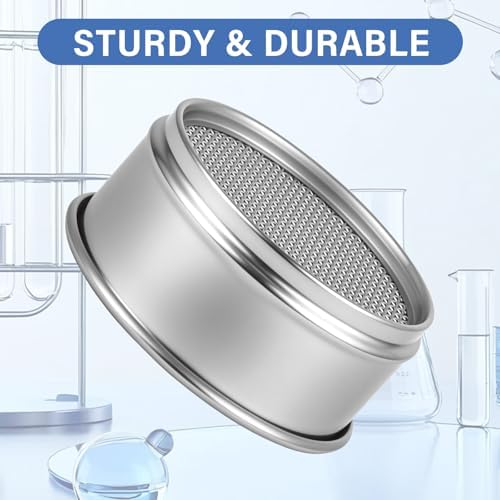 18 Mesh Lab Sieves 4" Diameter 304 Stainless Steel Wire Cloth Test Sieve