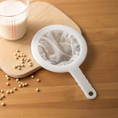 2Pcs Ultra-Fine Mesh Strainer Set, 200 & 400 Micron Nylon Sieve