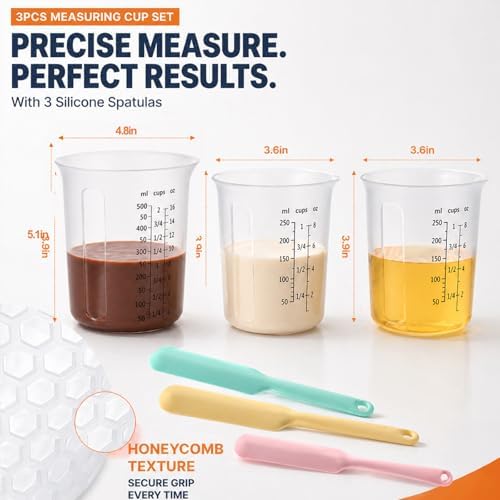 Silicone Measuring Cups Set
