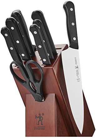 Henckels Solution 10-Pc Knife Set, Razor-Sharp, German Engineered