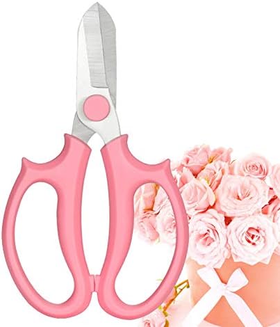 Leize Flower Scissors, Premium Thickened Stainless Steel Floral Shears