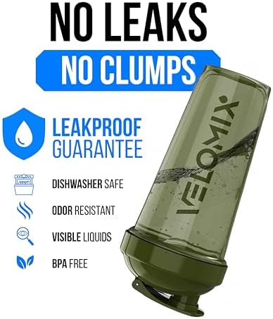 VELOMIX 2 Pack 28oz Protein Shaker Bottle