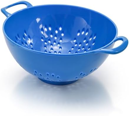 Noamus 8 Pack Mini Colander for Kitchen, 6 Inch Plastic Berry Bowl